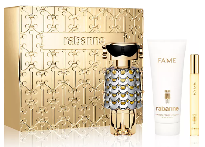 Fame EDP 80 ML + Body Lotion 100 ML + Travel 10 ML Estuche - Paco Rabanne