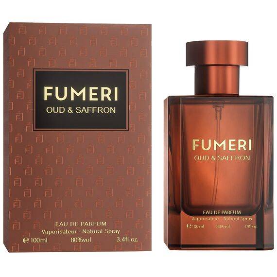 Fumeri Oud &amp; Saffron For Men EDP  100 ML - Fumeri