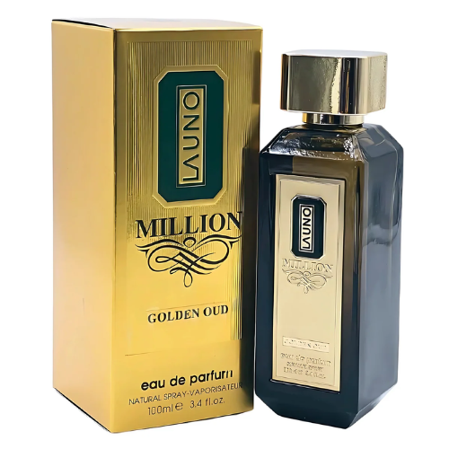 La Uno Million Golden Oud 100 ML EDP -  Fragrance World