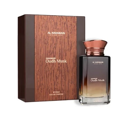 Haramain Oudh Musk EDP 100 ML Unisex - Al Haramain (Inspirado en Oud Wood)
