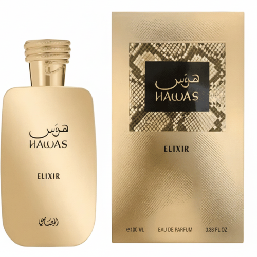 Hawas Elixir EDP 100 ML For Men - Rasasi (Inspirado en Le Male Elixir)