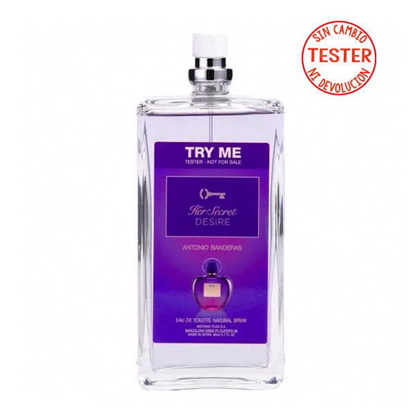 Her Secret Desire EDT 80 ML ( TryMe -Tester - Sin Tapa) - Antonio Banderas
