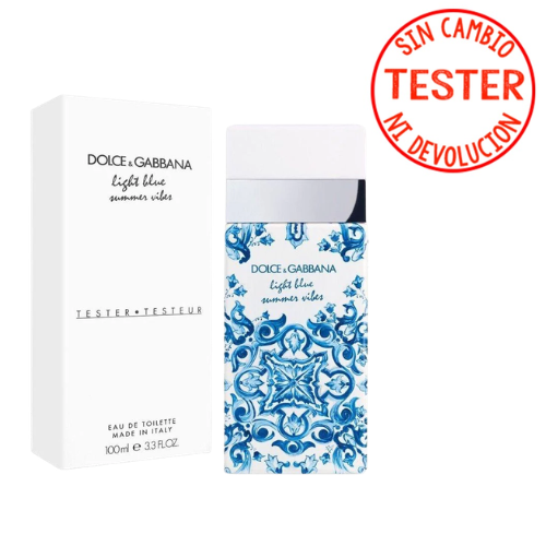 Light Blue Summer Vibes Femme EDT 100 ML - (Tester-Probador) Dolce&Gabbana