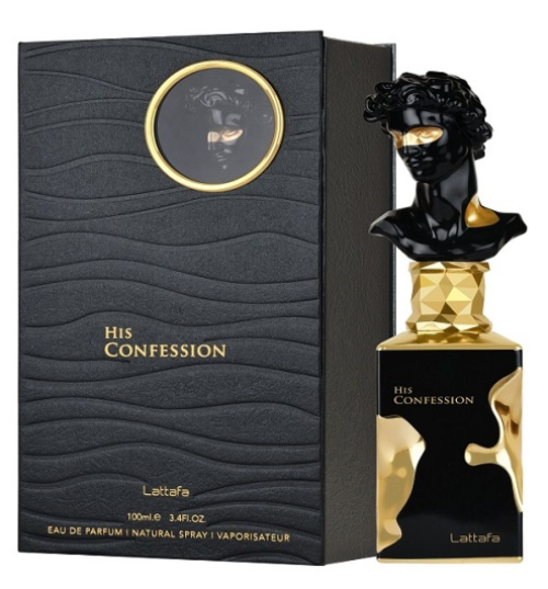 His Confession EDP 100 ML for Men - Lattafa - (Inspirado en Homme Intense)
