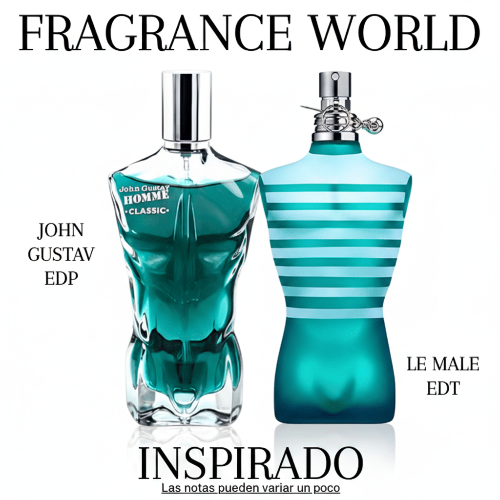 John Gustav EDP 100 ML - Fragrance World - (Inspirado en Le Male EDT)