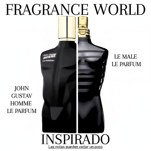 John Gustav Homme Le Parfum EDP 100 ML -  Fragrance World - (Inspirado en Le Male Le Parfum)