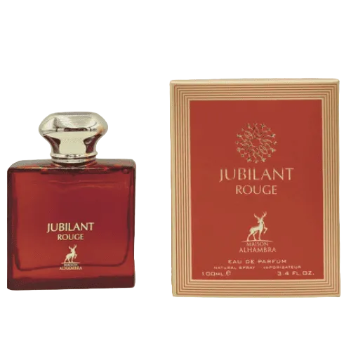 Jubilant Rouge  EDP 100 ML for Women - Maison Alhambra - (Inspirado en Crystal Noir)