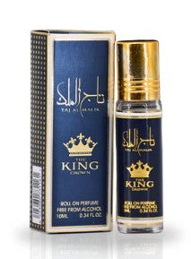 Taj Al Malik Roll On Perfume Oil 10 ML For Men - Ard Al Zaafaran (Aceite Libre De Alcohol)