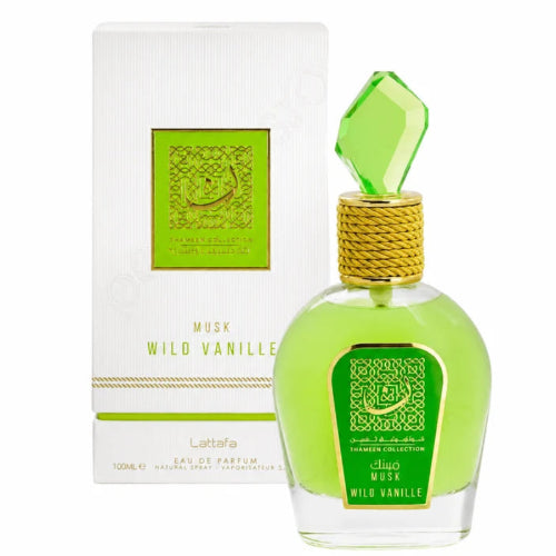 Musk Wild Vanille Thameen  Unisex EDP 100 ML - Lattafa (Inspirado en Todade 2018)