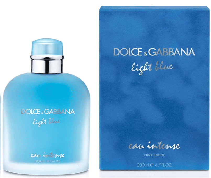 Light Blue Eau Intense Pour Homme EDP 200 ML - Dolce & Gabbana