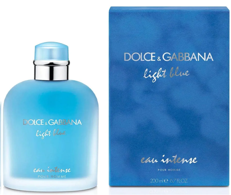 Light Blue Eau Intense Pour Homme EDP 200 ML - Dolce &amp; Gabbana