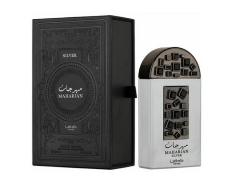 Maharjan Silver EDP 100 ML Unisex - Lattafa Pride  - (Inspirado en Silver Mountain Water)