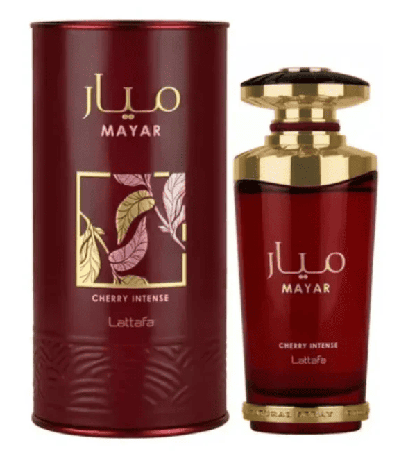 Mayar Cherry Intense EDP 100 ML Unisex - Lattafa - (Inspirado en Black Opium Over Red)