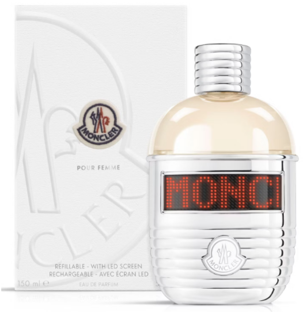 Moncler Pour Femme EDP 150 ML ( Pantalla Led Incluida)  - Moncler