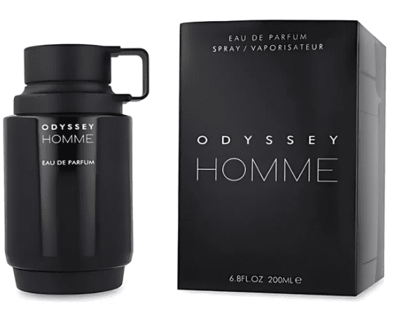 Odyssey Homme Black EDP 200 ML for Men - Armaf - (Inspirado en noir extreme)