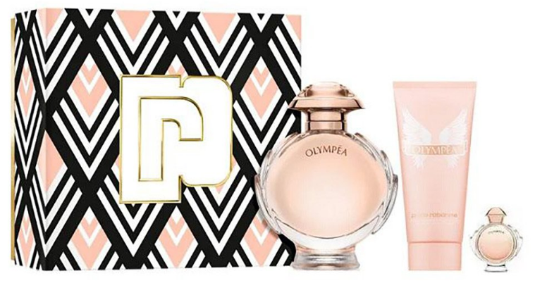 Olympea EDP 80 ML + Body Lotion 100 ML + Travel 6 ML Estuche - Paco Rabanne