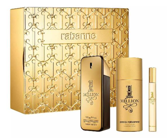 1 Million EDT 100 ML + Deo 150 ML + Travel 10 ML - Paco Rabanne