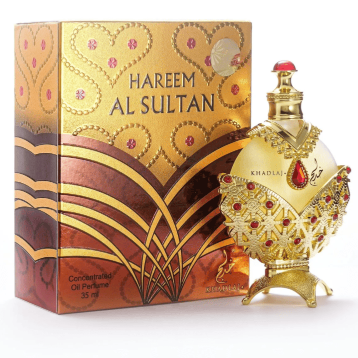 Hareem Al Sultan Gold Concentrated Perfume Oil 35 ML  - Khadlaj - (Inspirado en Cassiopea).