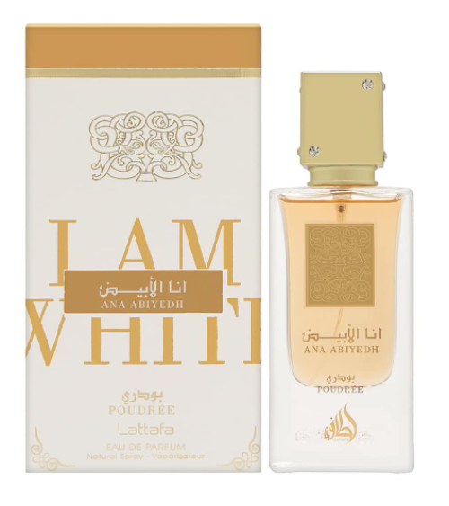 Ana Abiyedh Poudrèe EDP 60 ML Unisex- Lattafa -(Inspirado en Narciso Poudree)