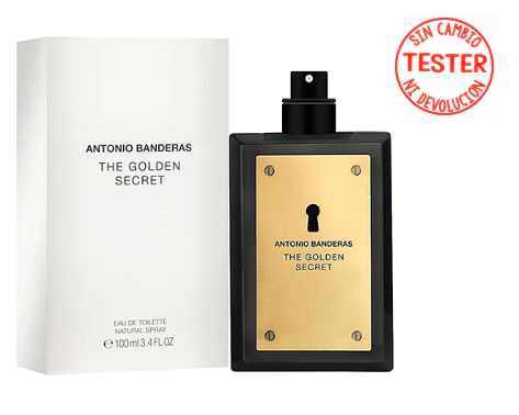 The Golden Secret EDT 100 ML ( Tester-Sin Tapa ) - Antonio Banderas