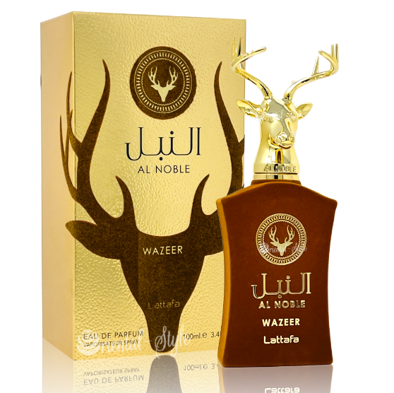 Al Noble Wazeer EDP 100 ML Unisex -  Lattafa - (Inspirado en Velvet Iris)