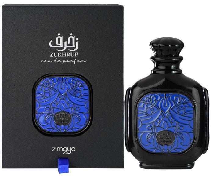 Zukhruf Black EDP For Men 100 ML - Zimaya