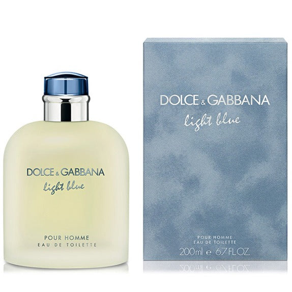 Light Blue Pour Homme EDT 200 ml - Dolce & Gabbana - Multimarcas Perfumes
