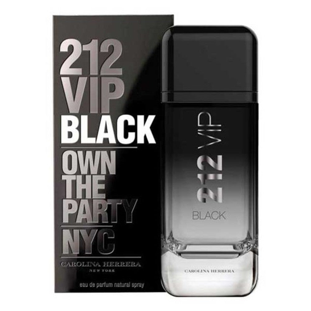 212 Vip Black Men EDP 200 ml - Carolina Herrera - Multimarcas Perfumes