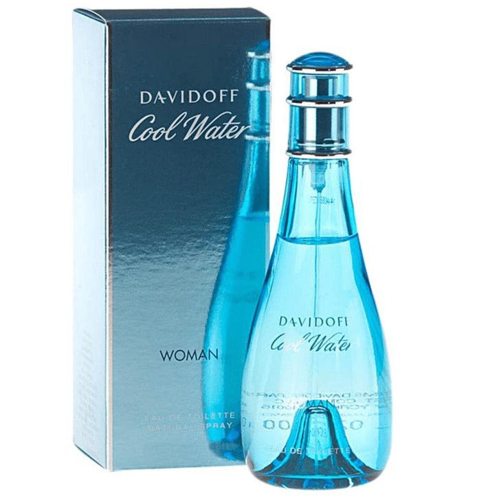 Cool Water Woman EDT 100 ml - Davidoff - Multimarcas Perfumes