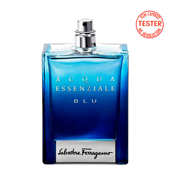 Acqua Essenziale Blu Pour Homme EDT 100 ML (Tester - Sin Tapa) - Salvatore Ferragamo