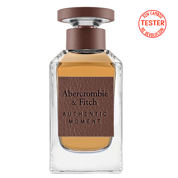 Authentic Moment Man EDT 100 ML (Tester-Probador) - Abercrombie & Fitch