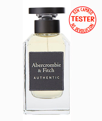 Authentic Man Edt 100 ML  (Tester -  Sin Tapa ) - Abercrombie & Fitch