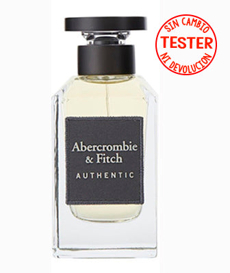 Authentic Man Edt 100 ML  (Tester -  Sin Tapa ) - Abercrombie &amp; Fitch