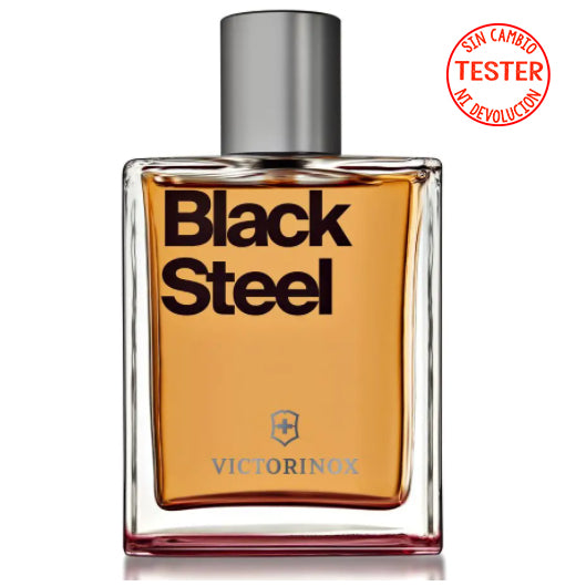 Black Steel EDT 100 ML (Tester-Probador) - Victorinox  Swiss Army