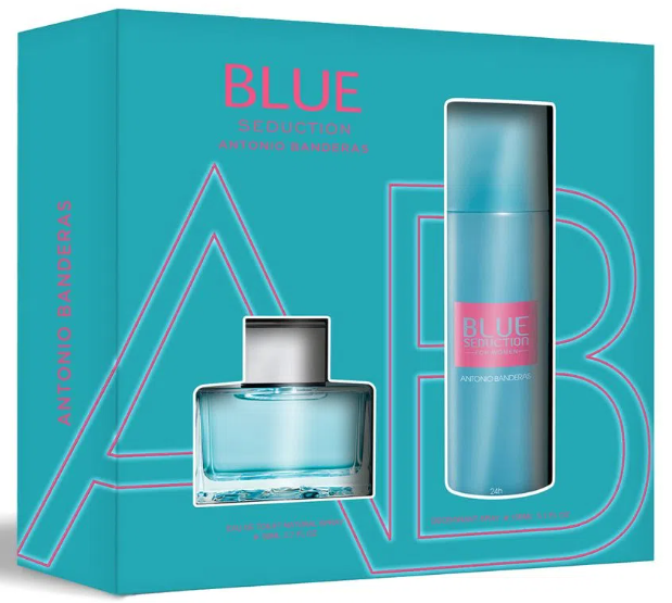 Blue Seduction Women 80 ML + Deo 150 ML - Antonio Banderas