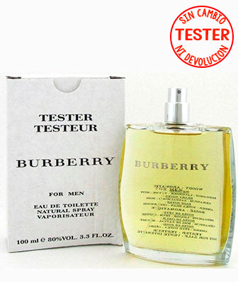 Burberry For Men EDT 100 ML  (Tester - Sin Tapa)  - Burberry