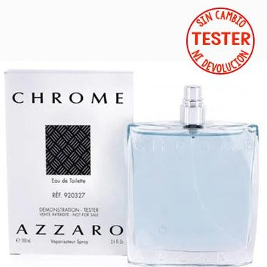 Chrome EDT 100 ML (Tester- Sin Tapa) - Azzaro