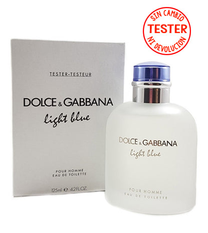 Light Blue Homme EDT 125 ML (Tester Probador) - Dolce & Gabbana