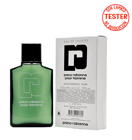 Paco Rabanne Pour Homme EDT 100 ML (Tester-Probador) - Paco Rabanne