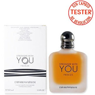 Stronger With You Freeze EDT 100 ML (Tester-Probador) - Armani
