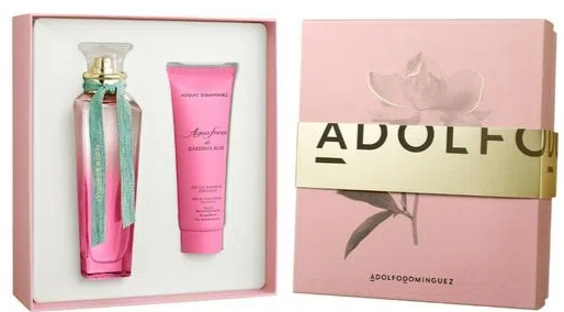 Agua Fresca de Gardenia Musk EDT 120 ML + B/L 75 ML Estuche - Adolfo Dominguez