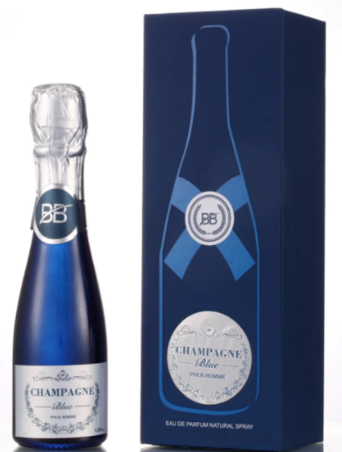 Champagne Blue Pour Homme EDP 100 ML - Bharara