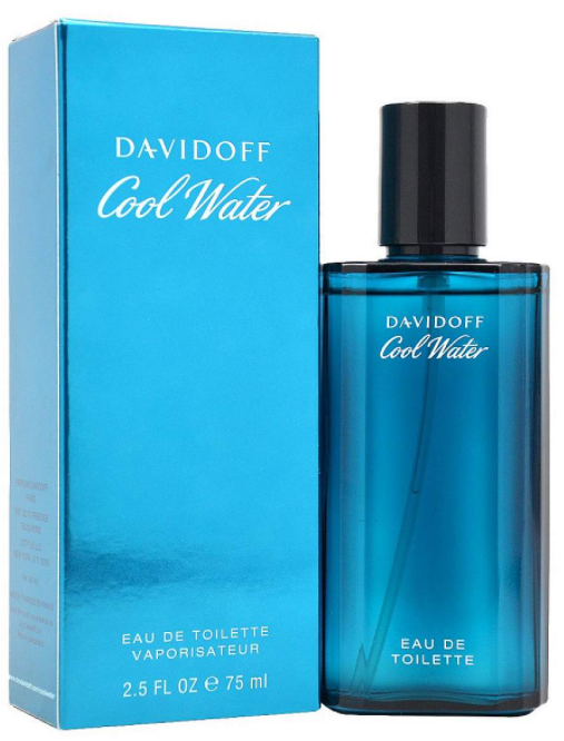 Cool Water Men EDT 75 ML ( Sin Celofán) - Davidoff