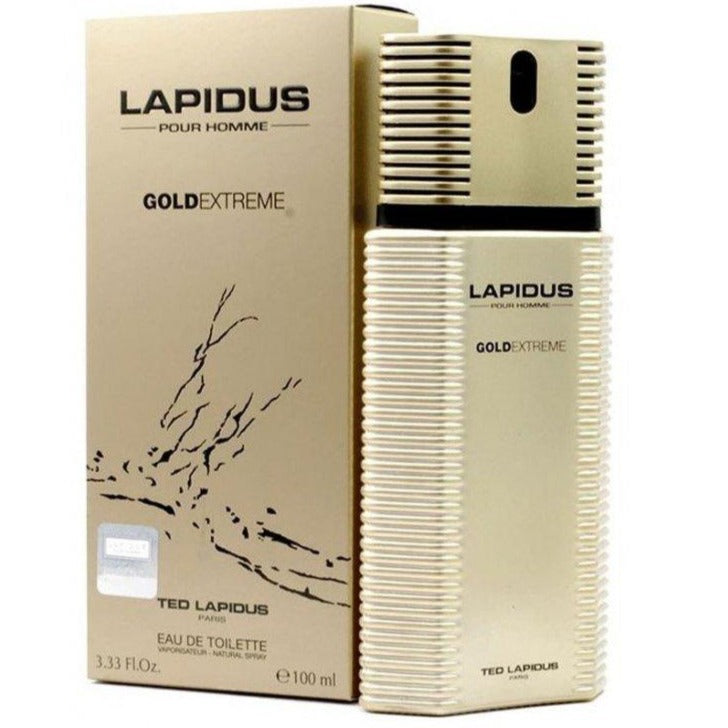 Lapidus Pour Homme Gold Extreme  EDT 100 ML - Ted Lapidus