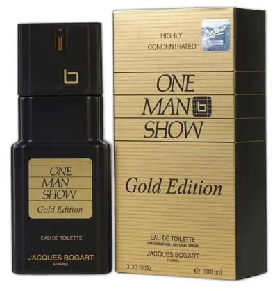 One Man Show Gold Edition EDT 100 ML - Jacques Bogart