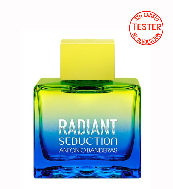 Radiant Seduction Blue EDT 100 ml (Tester- Probador) - Antonio Banderas